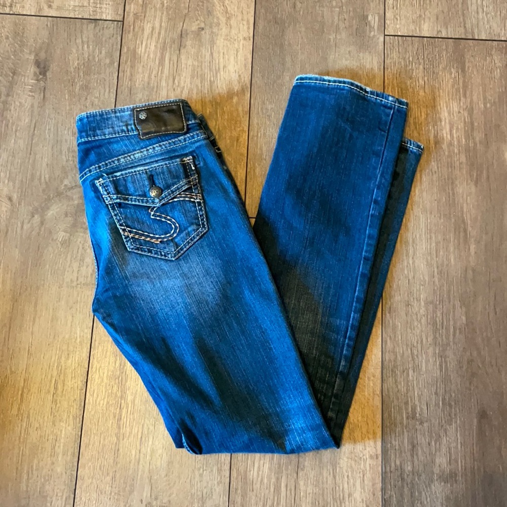 Silver Jeans Tuesday Low Slim Boot